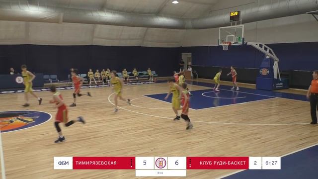 СШОР №71 «Тимирязевская» (Москва) - Клуб «Руди-Баскет» (Киров) смотреть онлайн