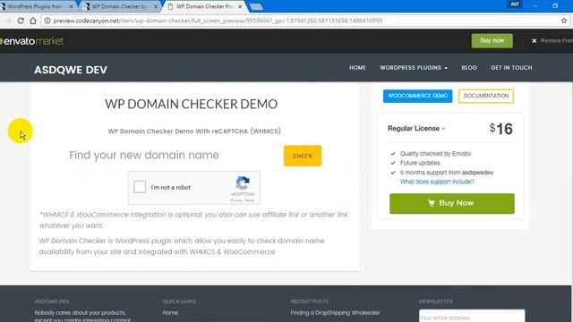 WP Domain Checker смотреть онлайн