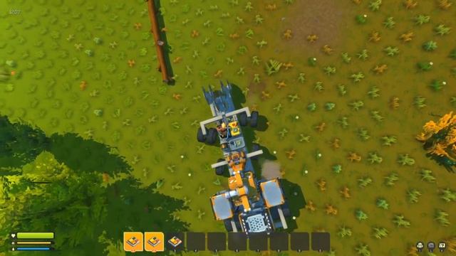 Different types of wood harvester | Scrap Mechanic Survival смотреть онлайн