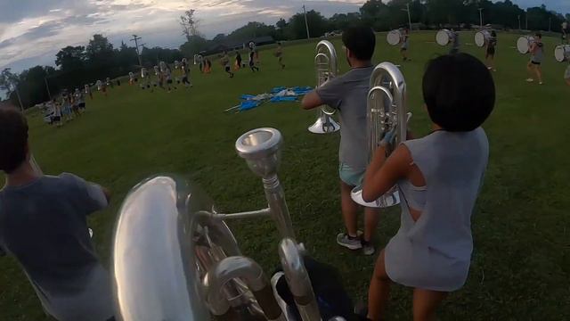 Gold Drum and Bulge Corps 2022 Lead Baritone soloist headcam смотреть онлайн