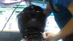 Установка кофра на скутер