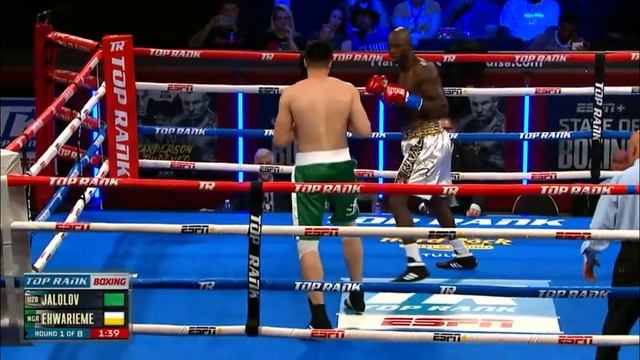 Bahodir Jalolov vs Onoriode Ehwarieme Nokaut 26.08.2023 Баходир Жалолов янги жанги Bakhodir Jalolov смотреть онлайн