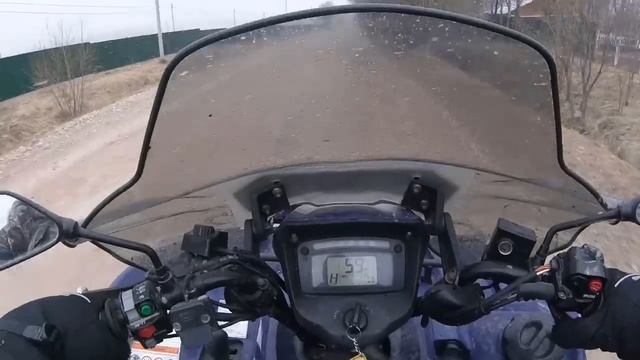 НАШЛИ МОТОКРОСС - Квадроцикл Suzuki Kingquad 750