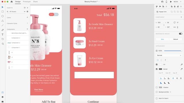 E Commerce Mobile app UI/UX/Interaction - #Adobe Xd смотреть онлайн