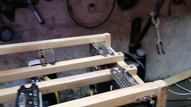 Майнинг ферма с разветвителем psi-e. смотреть онлайн