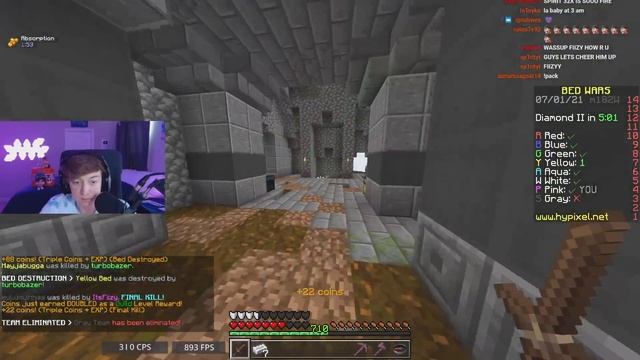 Bedwars But If I Die, My Texture Pack Gets Smaller смотреть онлайн