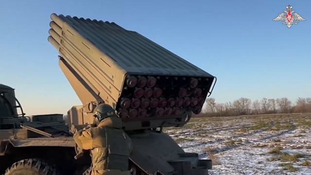 💥Боевая работа расчетов РСЗО «Град» смотреть онлайн