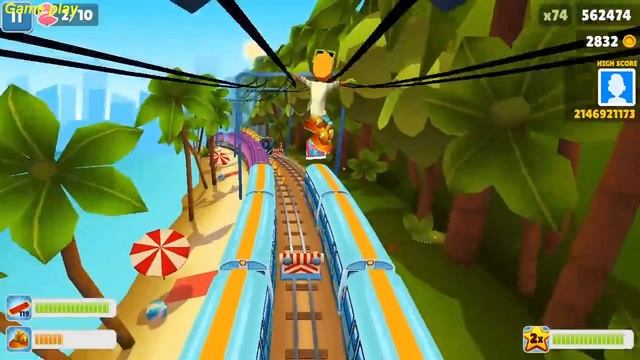 Subway Surfers World Tour 2017 - MIAMI - New Update New Character Unlocked Nick Neon Outfit смотреть онлайн