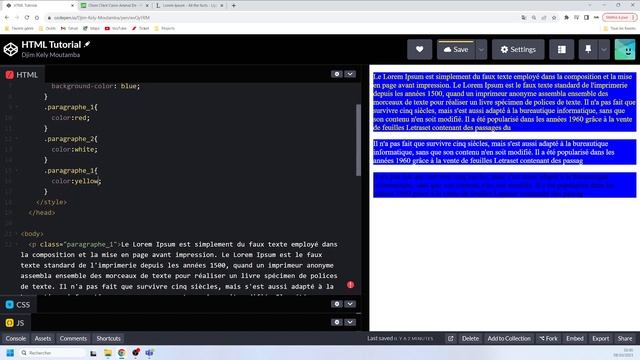Tuto HTML #29 - Style HTML utilisant CSS | 3 Façons d'appliquer CSS avec un Document HTML смотреть онлайн