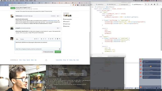 Fixing open opensource issues #useAuth смотреть онлайн