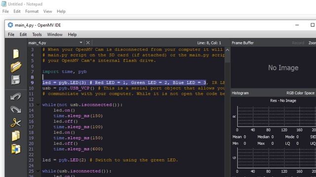 Using the Arduino PortentaH7 with OpenMV's micro-Python смотреть онлайн