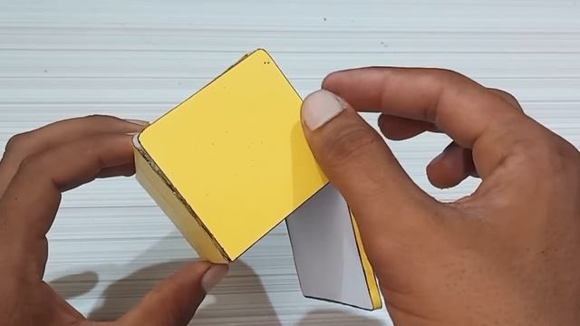 How To Make Paper Fridge | Mini Refrigerator | Make Mini Cardboard  Refrigerator