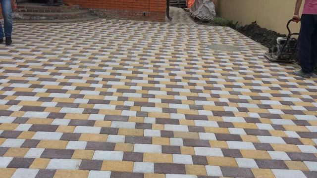 Укладка тротуарной плитки старый город смотреть онлайн
