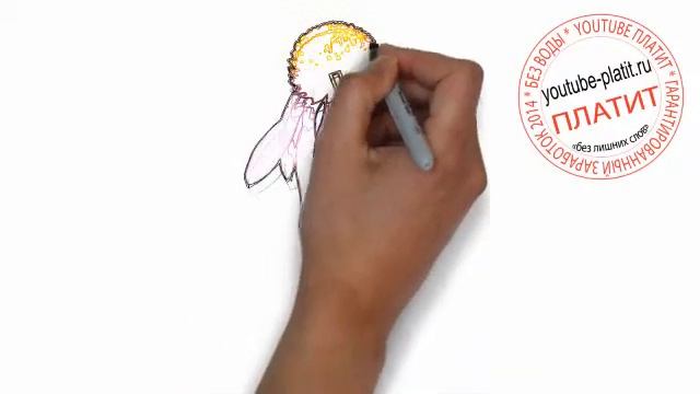 Нарисованные цветы Как нарисовать засохшую ромашку смотреть онлайн