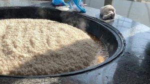 КАК В УЗБЕКИСТАНЕ ГОТОВЯТ ПЛОВ В ЦЕНТРЕ ПЛОВА В ТАШКЕНТЕ. 20 КГ ЧАЙХАНСКОГО ПЛОВА.