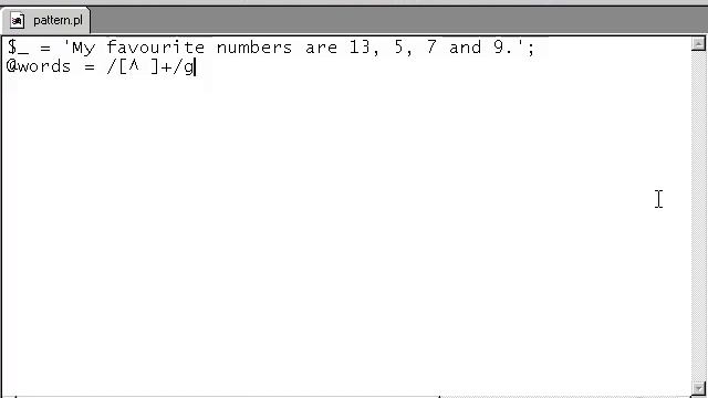 Perl Tutorials -Part 59- Using quantifiers: 1 смотреть онлайн