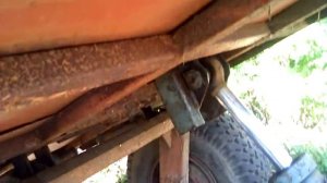 Самодельный одноосный самосвальный тракторный прицеп