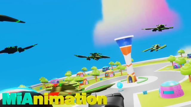 PK XD Animation Music Video🎶🎵TheFatRat 