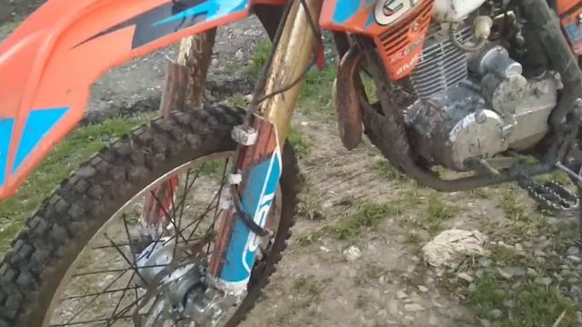 Самый честный обзор GR1 F250A Enduro LITE 21/18 (2018 г.) Кроссовый мотоцикл. Питбайк