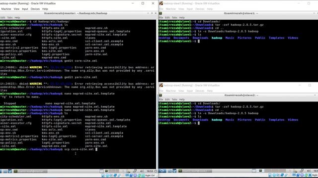 Tutorial: Hadoop Multinode Cluster Setup смотреть онлайн
