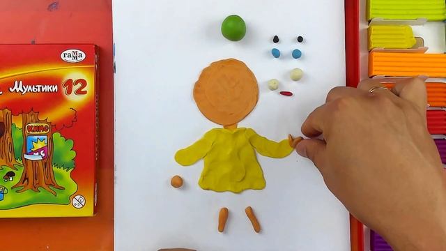 Лепка из пластилина КИКИМОРА - поделка в школу смотреть онлайн