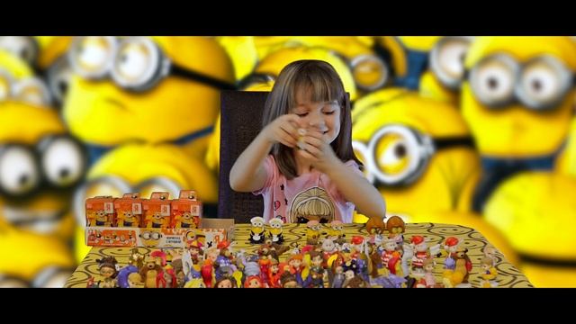 Миньоны Сюрпризы Игрушки СВИТ БОКС Minions Sweet Box Surprise unboxing смотреть онлайн