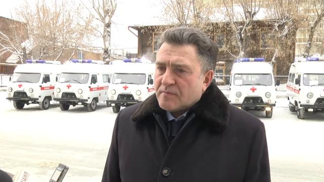 Андрей Шимкив комментирует закупку новых автомобилей скорых для области смотреть онлайн