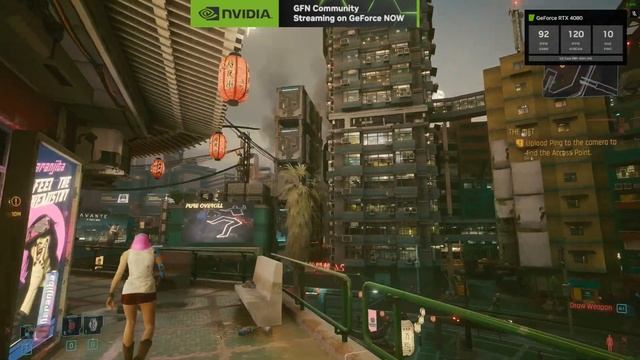 GeForce NOW | RTX 4080 | Cyberpunk 2077 | 4K 120 FPS | DLSS 3 Frame Gen | Reflex | HDR Video | Pt. смотреть онлайн