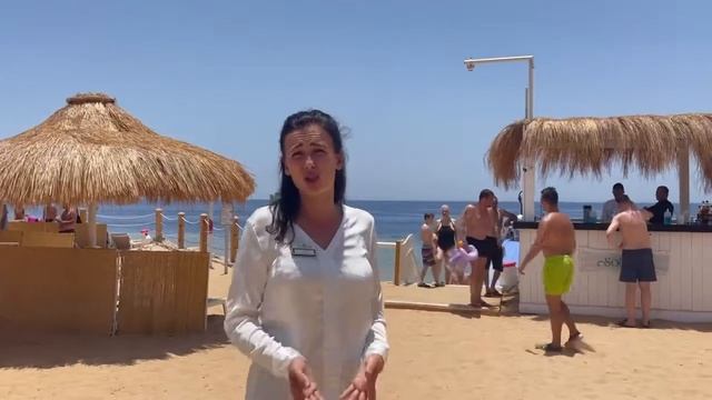 Sunrise Remal Beach 5* (Египет, Шарм-Эль-Шейх) - Обзор отеля: Пляж ?? ONETOUR