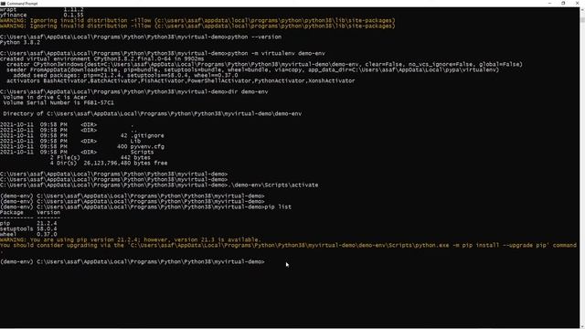 Running Virtual Environments in Python -- Python Programming Series смотреть онлайн