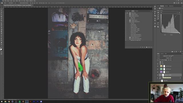 ? How to make a Vintage Polaroid Photo effect in Photoshop! смотреть онлайн