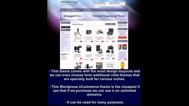 Wordpress eCommerce Themes with Most Features смотреть онлайн