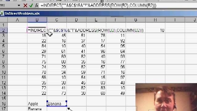 Excel - Indirect Address - Episode 602 смотреть онлайн
