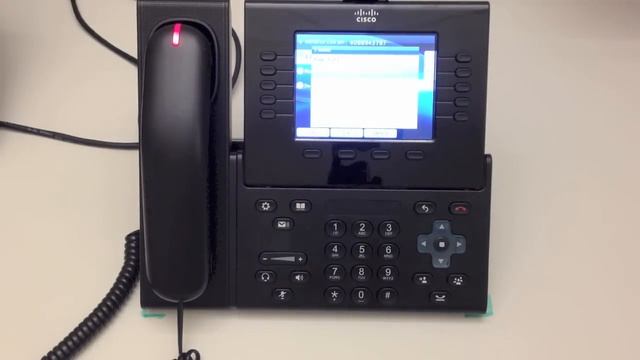 9951 Cisco IP phone tutorial смотреть онлайн