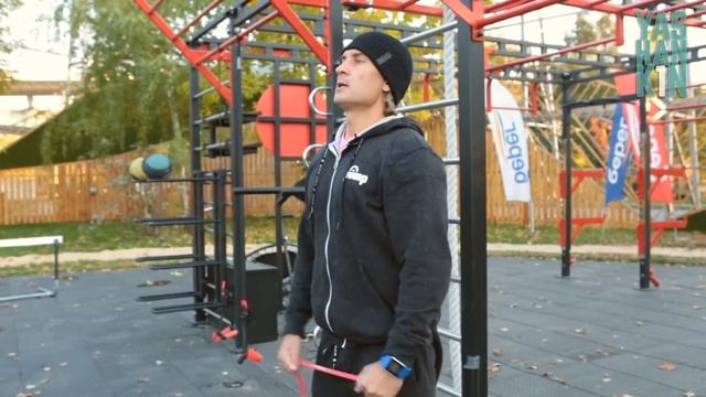 Дмитрий Яшанькин. Тренировка с резиновыми петлями смотреть онлайн