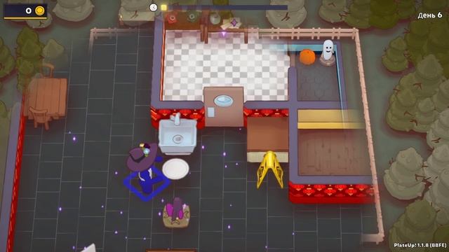 Немного магии и ресторан ЗАРАБОТАЕТ САМОСТОЯТЕЛЬНО. PlateUp! КООП.