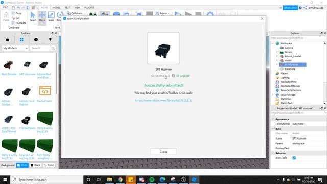 ADONIS ADMIN: INSERTING CARS | ROBLOX смотреть онлайн