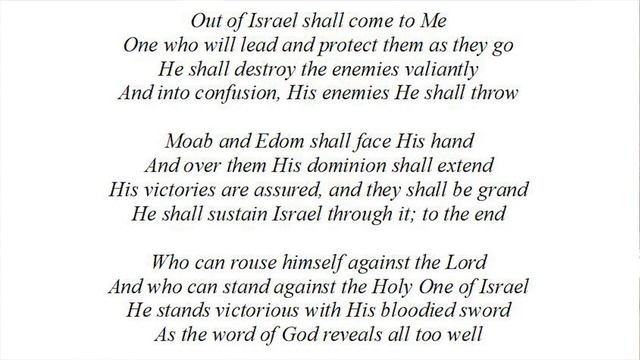 Numbers 24:11-25 (Balaam's Fourth Oracle) смотреть онлайн