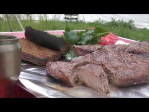 Готовим дикое мясо ЛОСЯ...