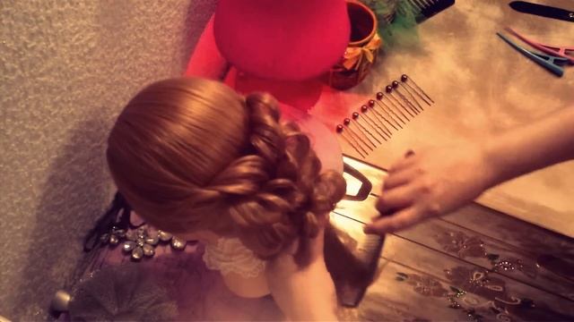 Причёска на резинках | Авторские причёски | Лена Роговая | Hairstyles by REM | Copyright © смотреть онлайн