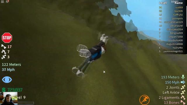 Симулятор ломание костей, играем в Roblox Broken Bones IV смотреть онлайн