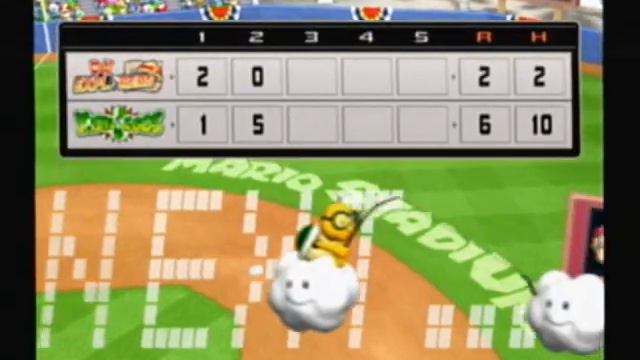 Mario Superstar Baseball Multiplayer Gameplay - Matt vs Alex Game 1 смотреть онлайн