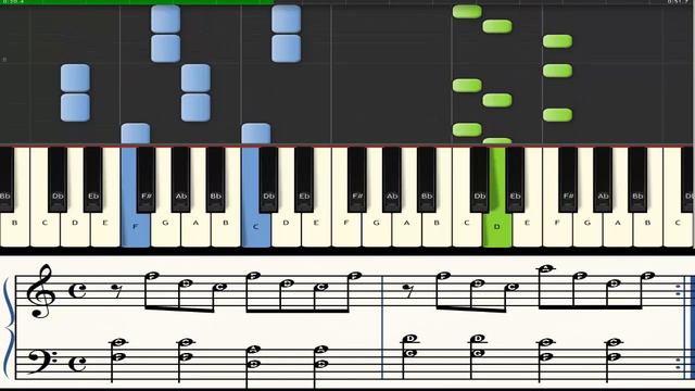 Piano - synthesia - Notes - Matt and Kim - Good Old Fashioned Nightmare смотреть онлайн