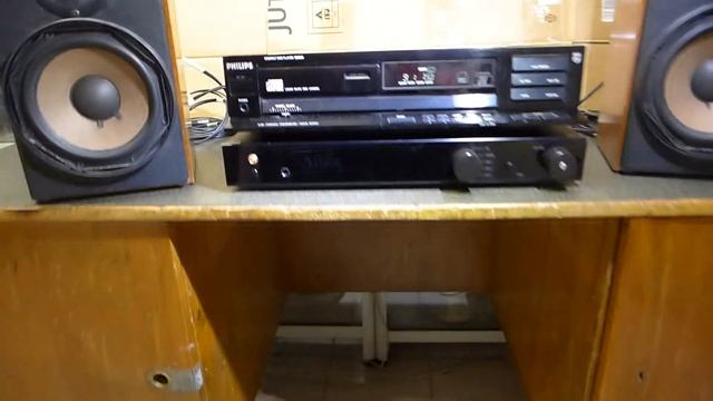 Rare top CD player Philips CD960 , DAC TDA1541 смотреть онлайн