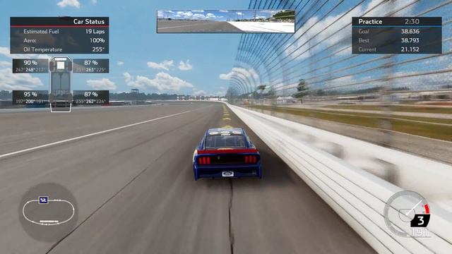 NASCAR Heat 5 Michigan Cup Setup 38.7 easy to drive смотреть онлайн