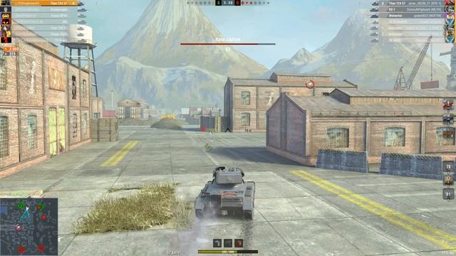 Titan T24 57 • CLASH OF THE TITANS • WoT Blitz смотреть онлайн