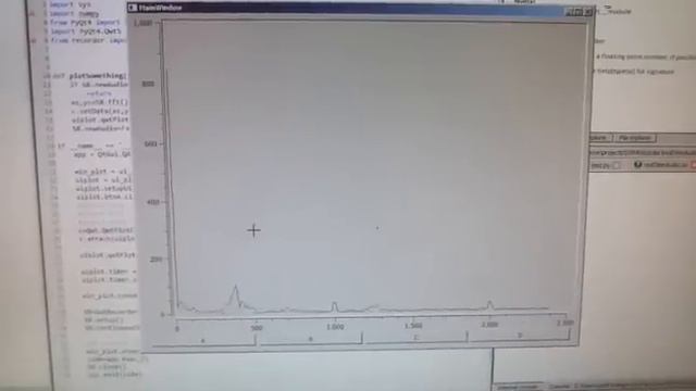 Realtime Audio Plotting with Python, QT, and PyAudio смотреть онлайн
