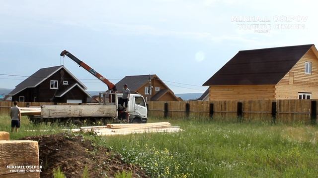 Строю каркасный дом баня в деревне СВОИМИ РУКАМИ 7х10 41 тысяча за пиломатериал смотреть онлайн
