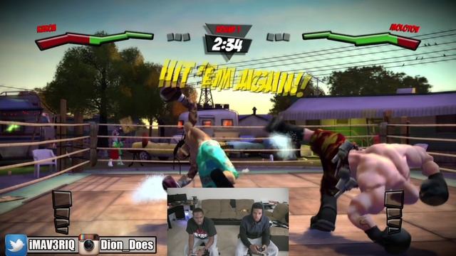 CRAZIEST BOXING GAME EVER??? - Facebreakers (Xbox360) | #ThrowbackThursday