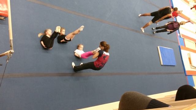 Настя на гимнастике смотреть онлайн